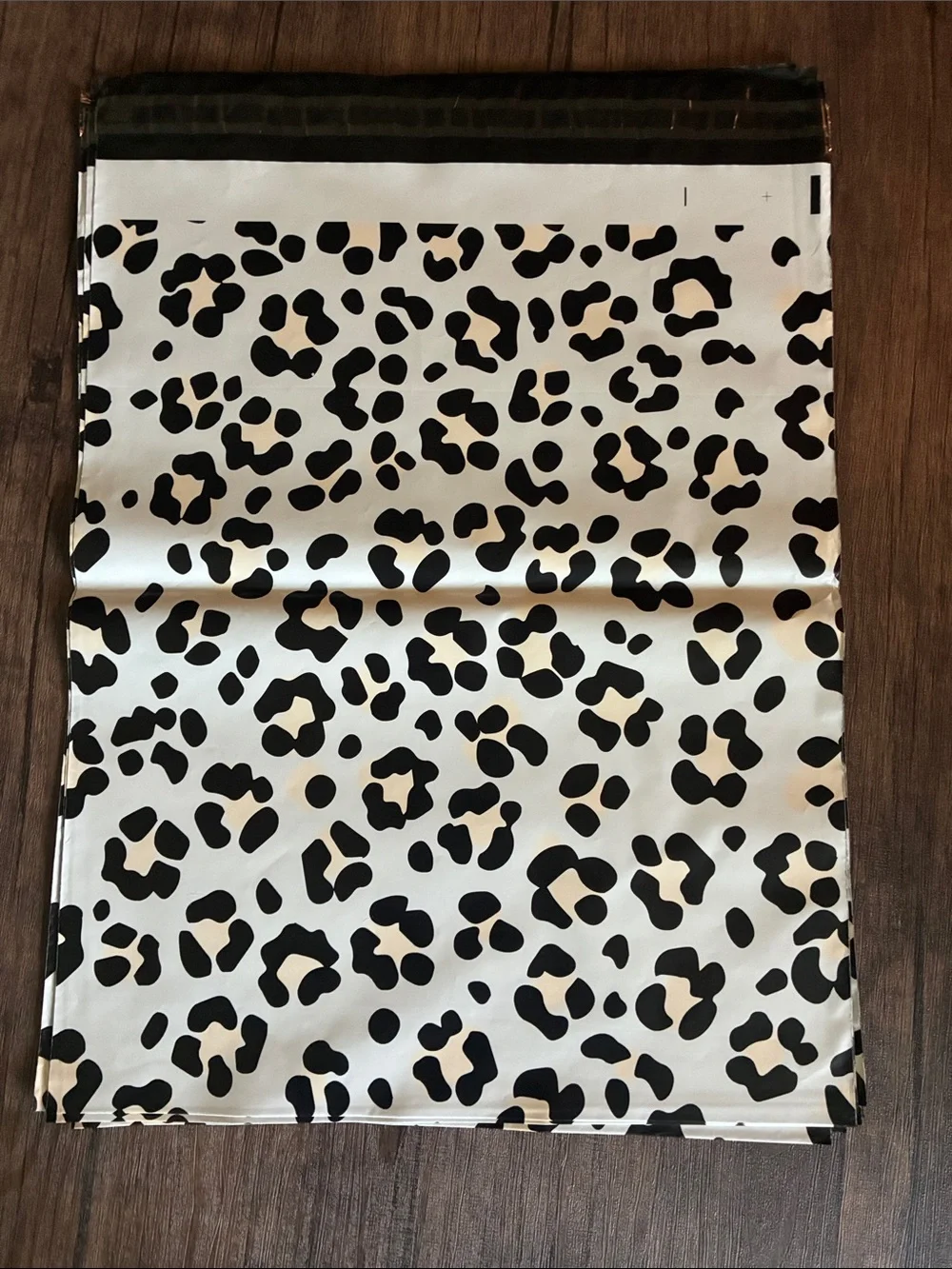 10 Count Animal Print Thank You Pattern Polymailers